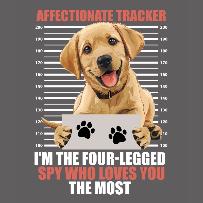 Labrador AFFECTIONATE TRACKER Four Legged Spy