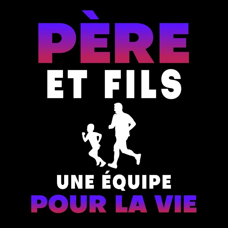 Father, son, running, partner for life, dad