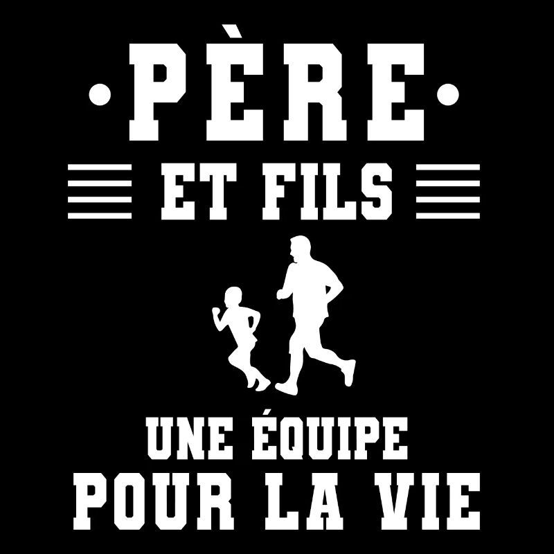 Father son running dad runner