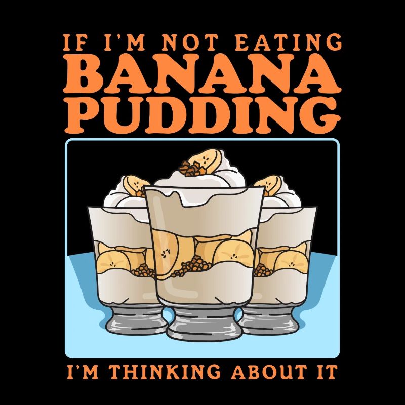 Bananenpudding Bananen-Pudding Geschenk