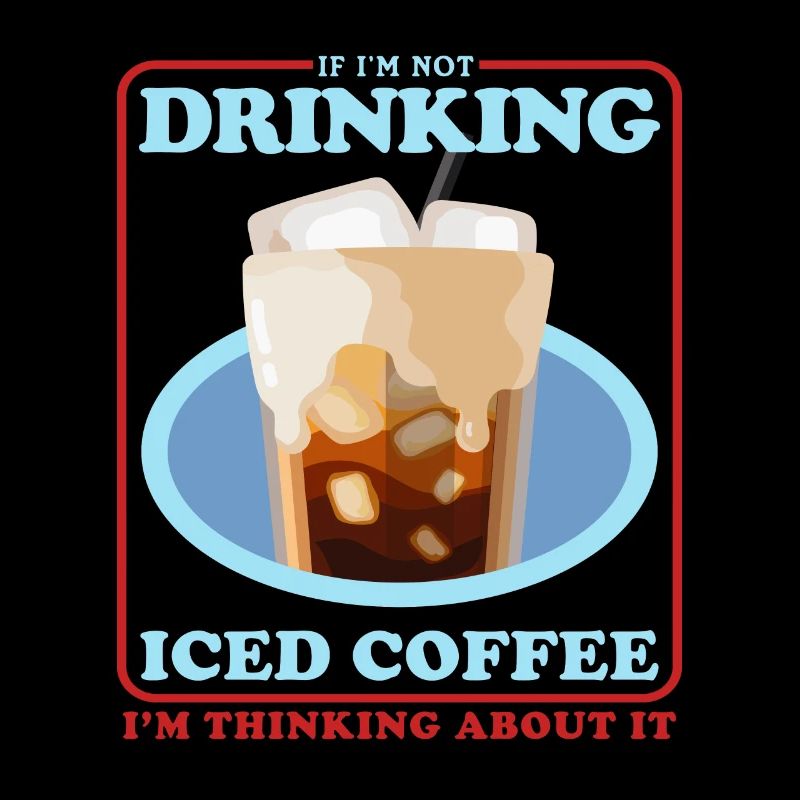 Eiskaffee Kaffeeliebhaber Iced Coffee Geschenk