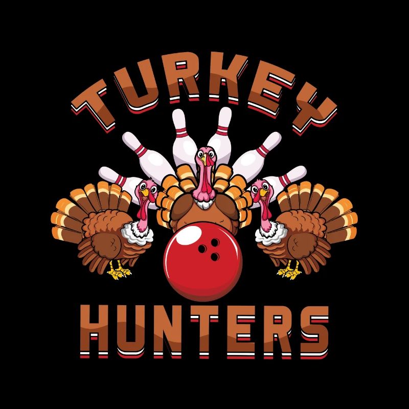 Turkey Hunters Turkey Bowling Thanksgiving