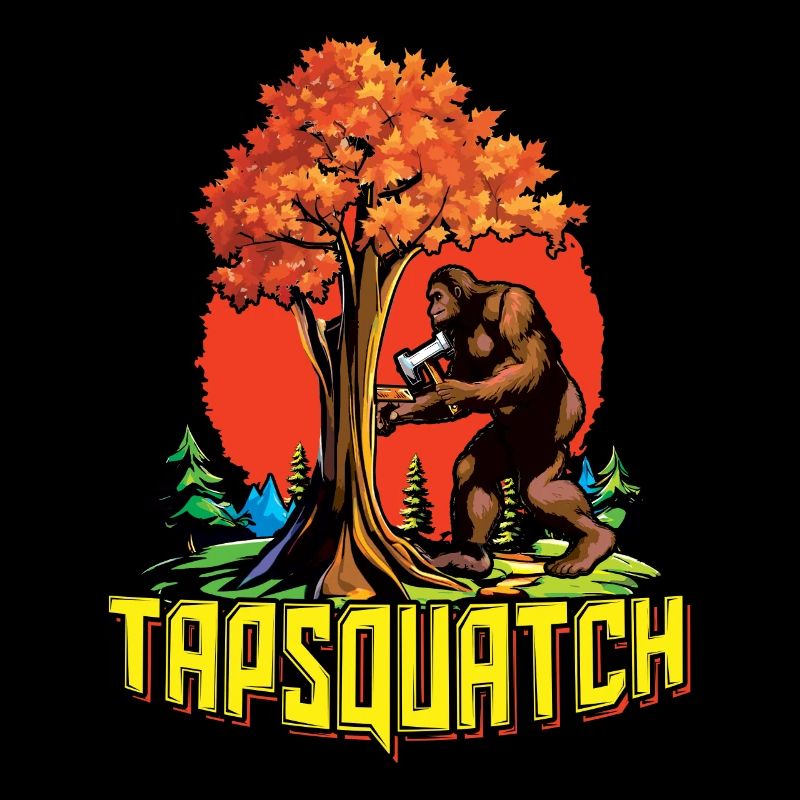 Tapsquatch Tapping Maple Tree Maple Leaf