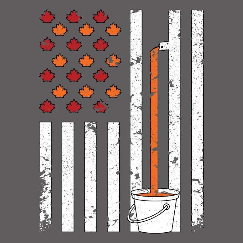 Maple Tapping Flag Maple Tree Maple Leaf