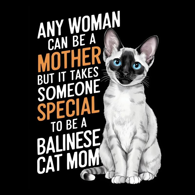 Katze Balinesische Geschenk