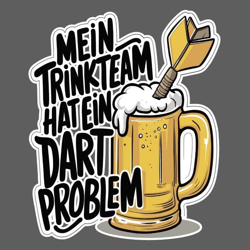 Mein Trinkteam Hat Ein Dart Problem