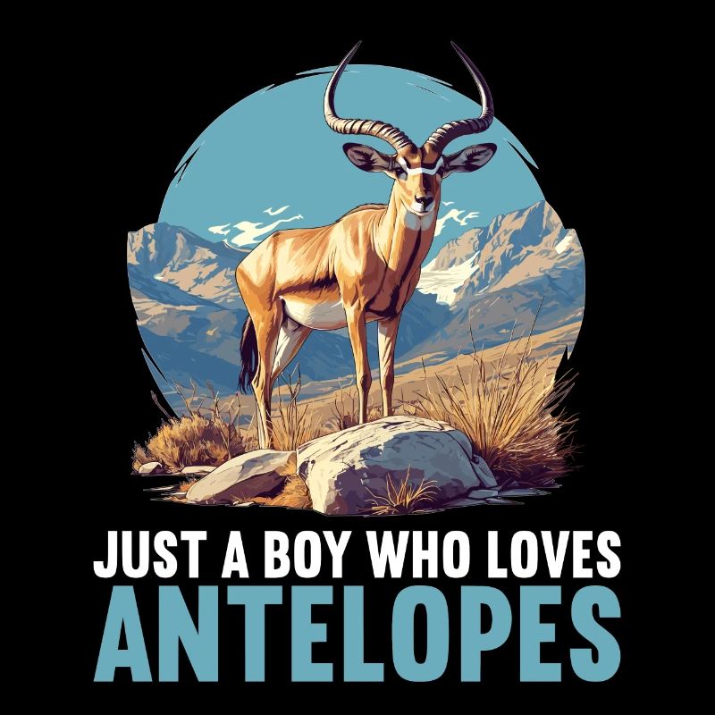 Antilope antilope antilope ouverte