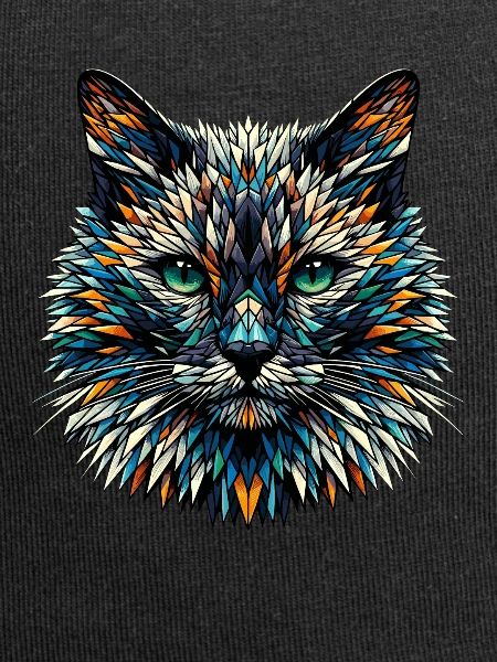 Polygon Art Bombay Cat