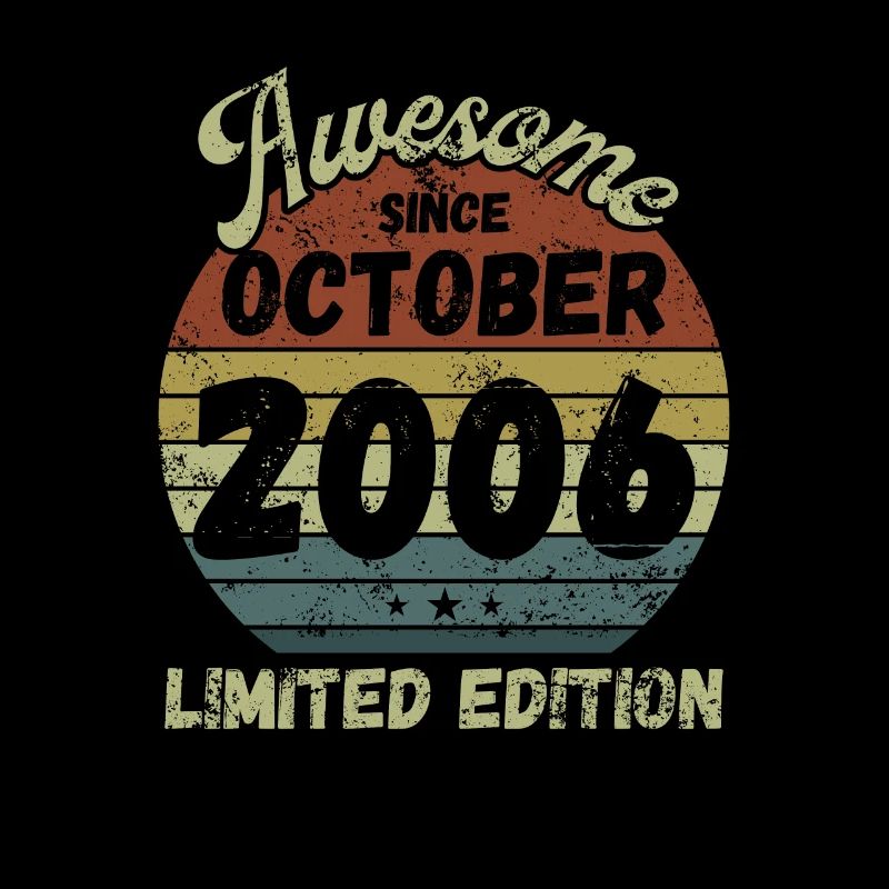 Awesome since October 2006 - Birthday