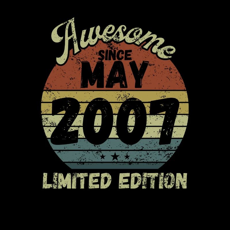 Awesome since May 2007 - Birthday