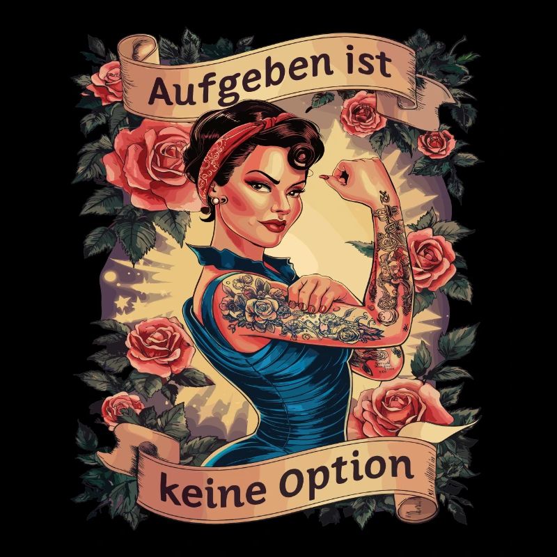 Aufgeben Ist Keine Option - Geburtstag, Muttertag,