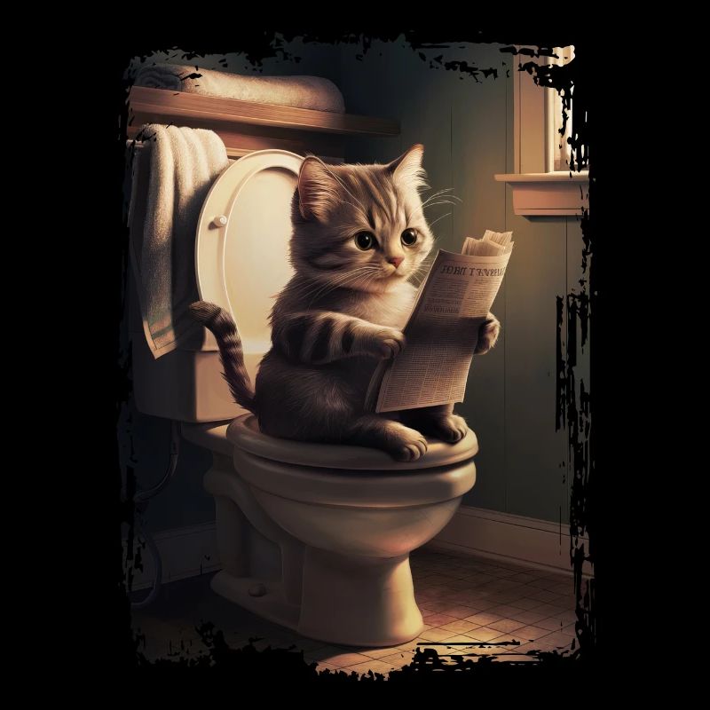 Katzentoilette Geschenk