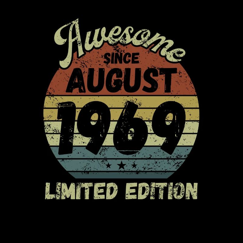 Awesome since August 1969 - Geburtstag