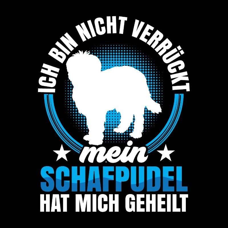Sheep Poodle Healed Me Old German Herding Dog