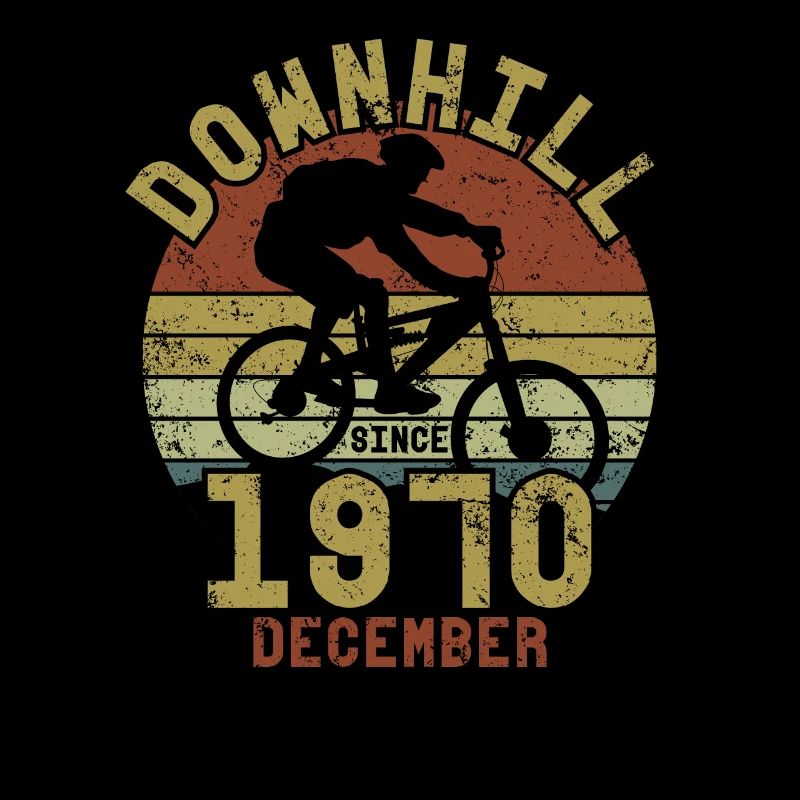 Anniversaire Vélo de descente Décembre 1970