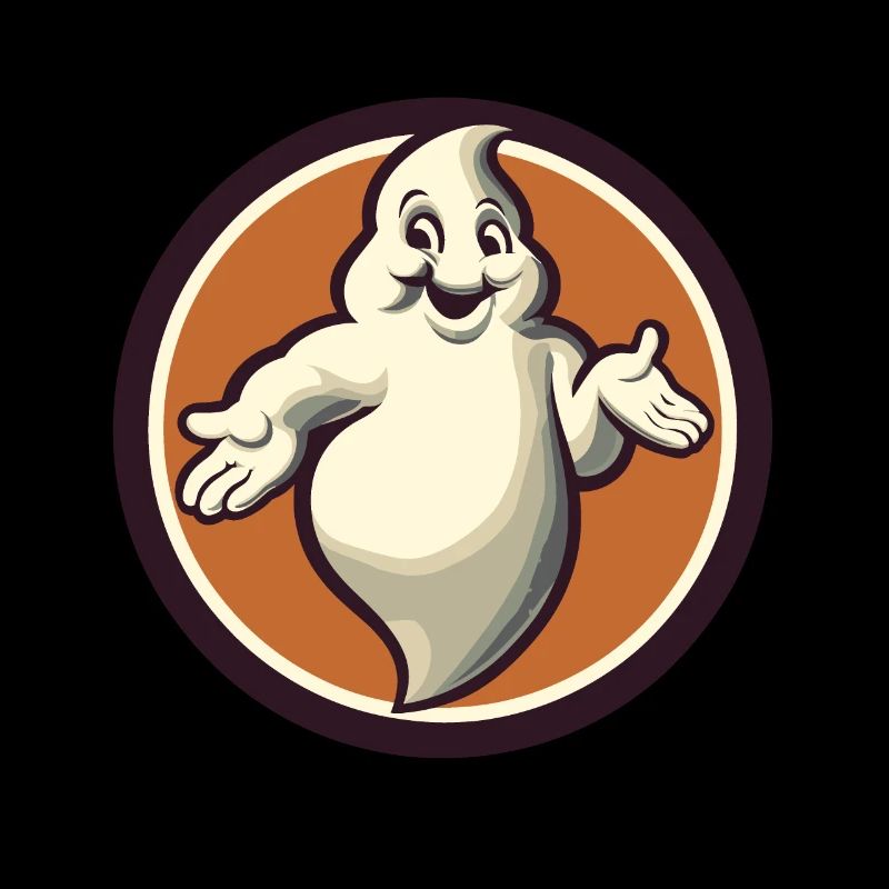 Funny Vintage Ghost Knows Nothing Halloween