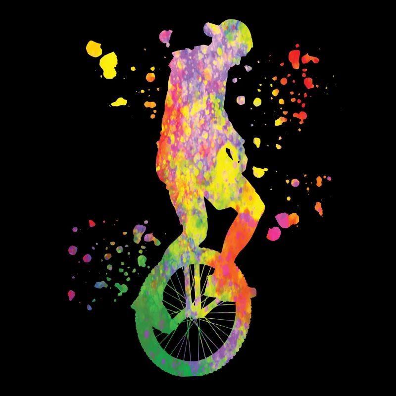 Einradfahrer Einradfahren Einrad