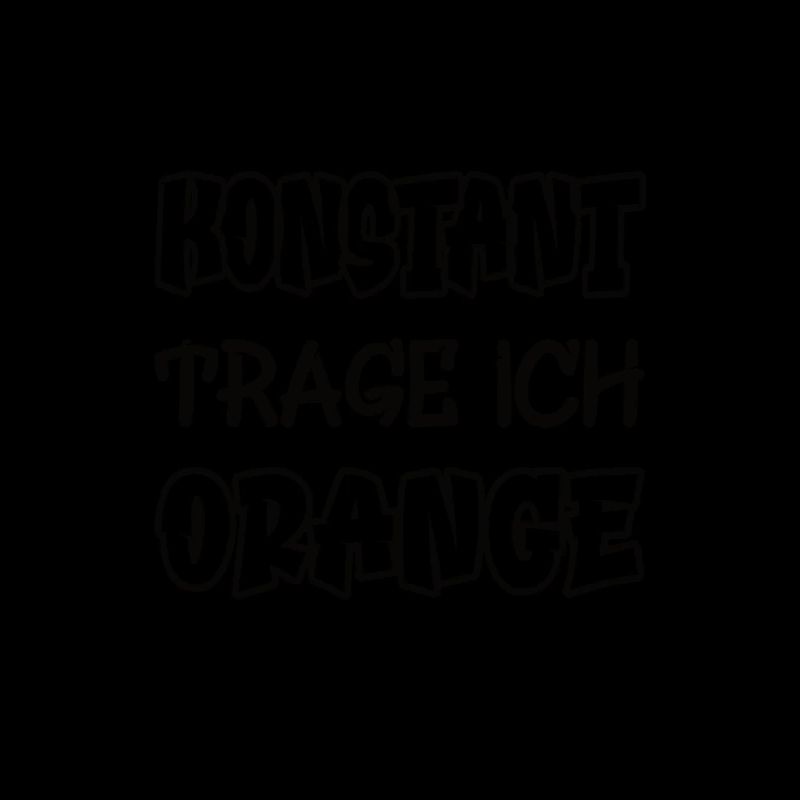 Constamment, je porte de l’orange en disant couleur orange