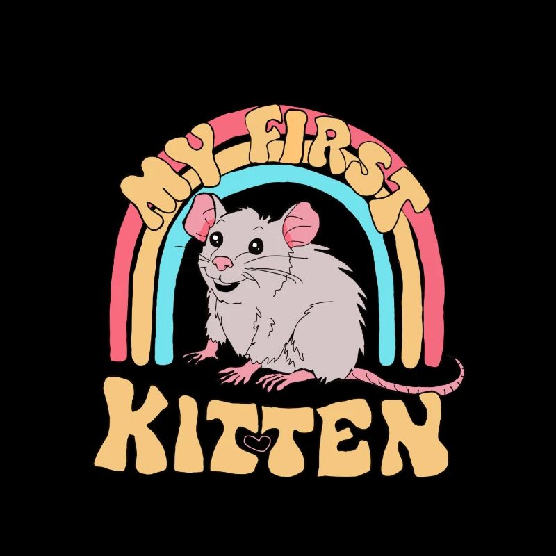 funny saying slogan mice rat kitten