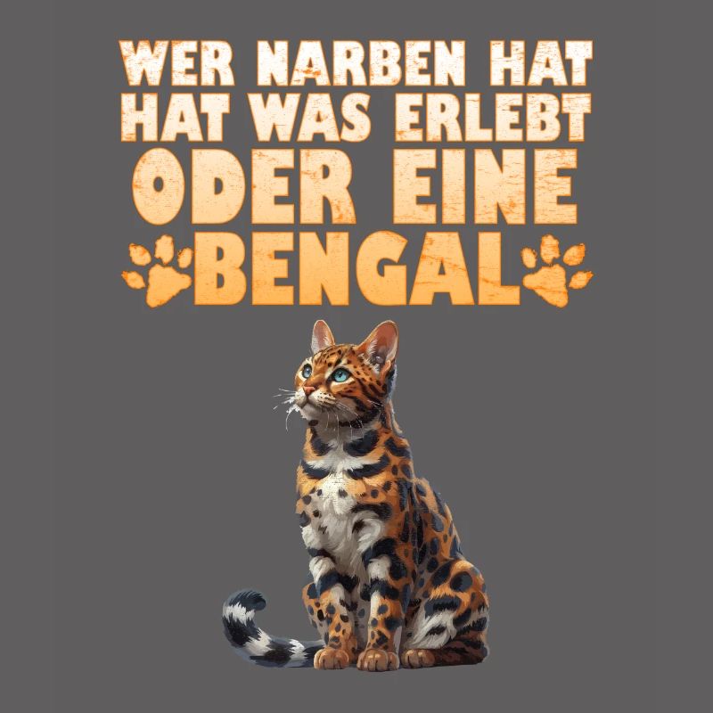 Bengalkatze WER NARBEN HAT HAT WAS ERLEBT ODER