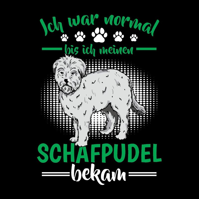 Sheep poodle used to be normal Old German herding dog