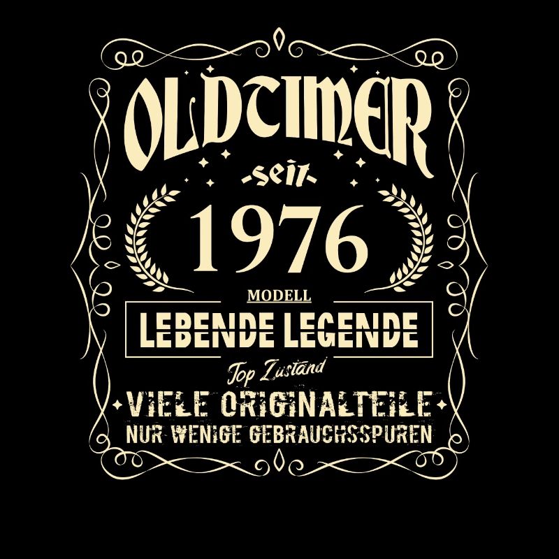 Oldtimer 1976 Geburtstag Lebende Legende Vintage