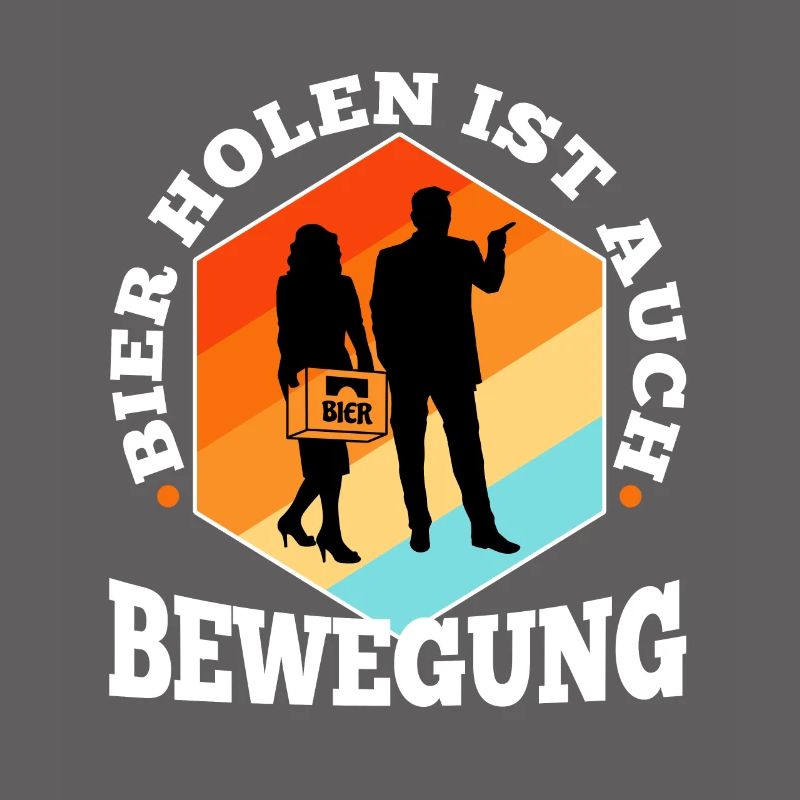 Getting beer is also exercise