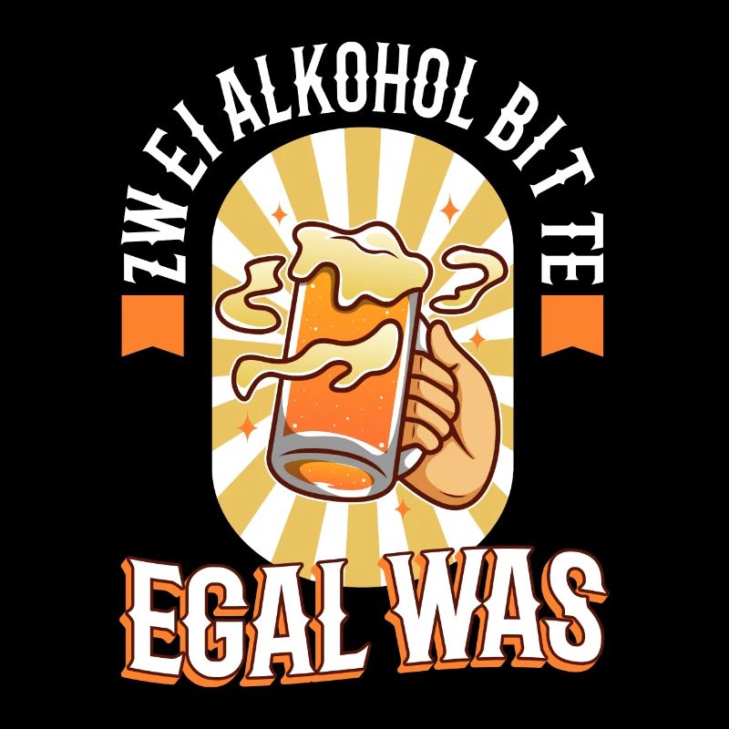 Zwei Alkohol bitte egal was