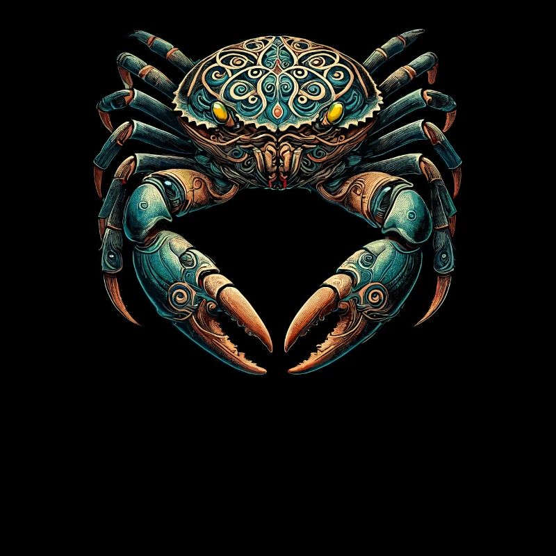 Mandala Art Crab Crabs