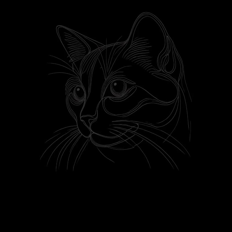 Line Art Scottish Fold Chat Scottish Folds Coupari
