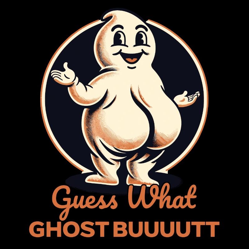 Halloween Costume Ghosts Butt Funny Ghosts