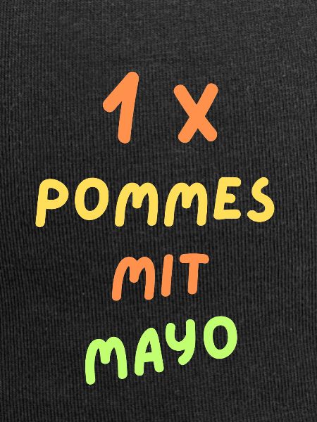 Pommes mit Mayo