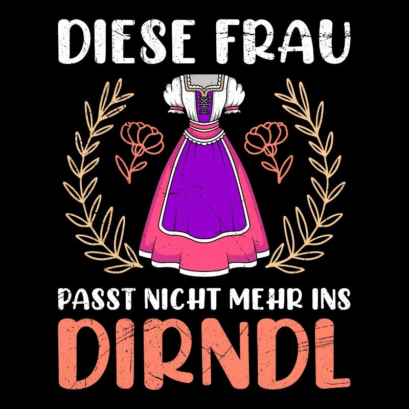 Dirndl zu klein Trachtenshirt Damen Trachten Dirndl