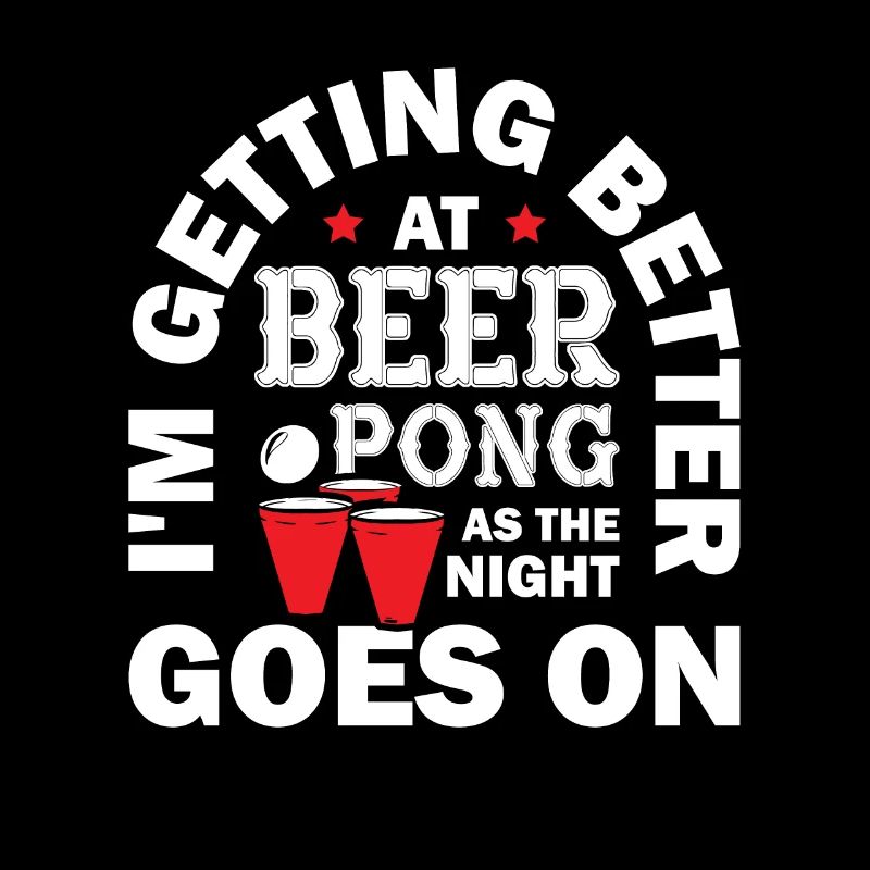 Getting Better At Peer Pong As The Night Goes On