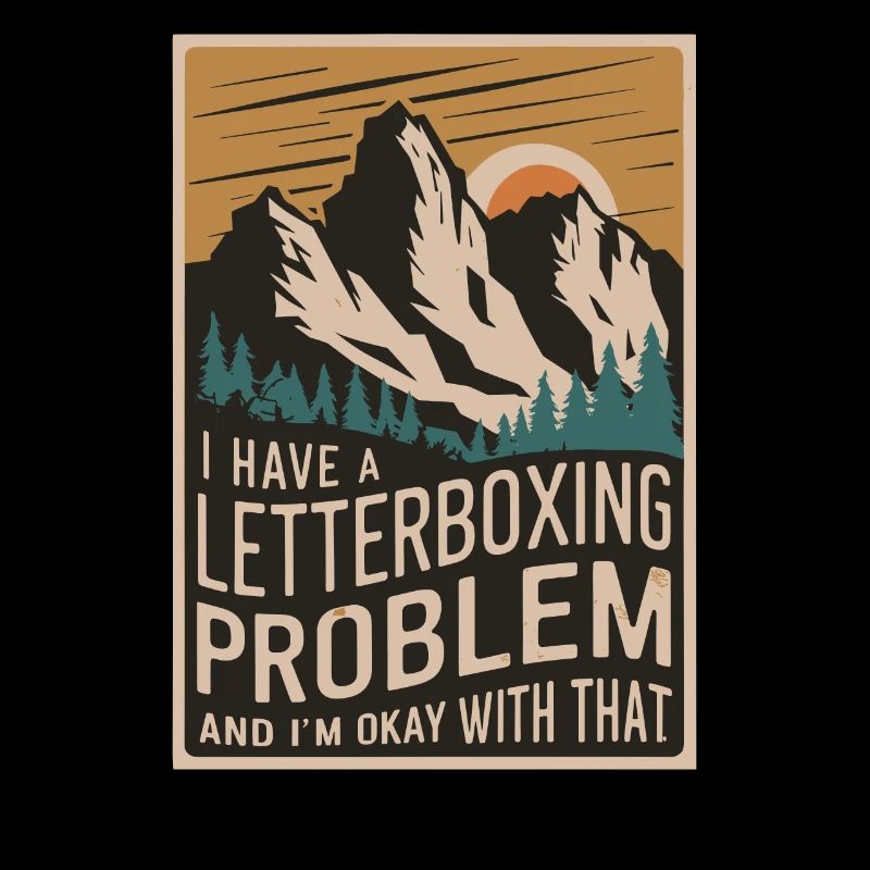 Ich habe ein Letterboxing-Problem lustig