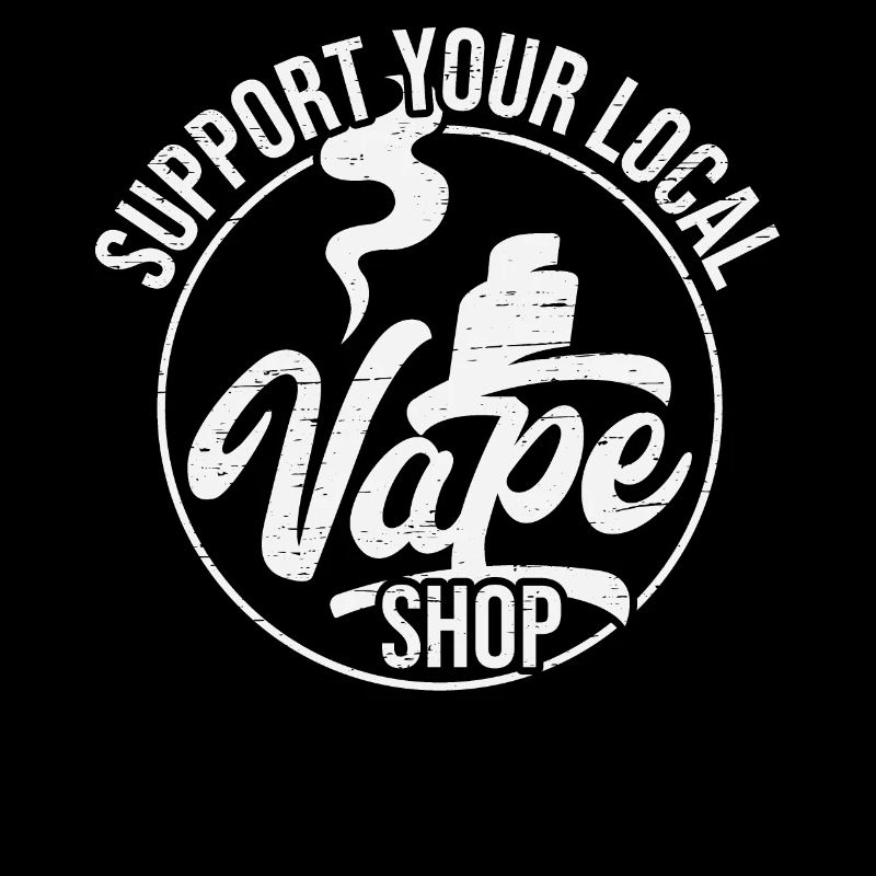 Support Local Vape Shop Smoker E Cigarette Vaping