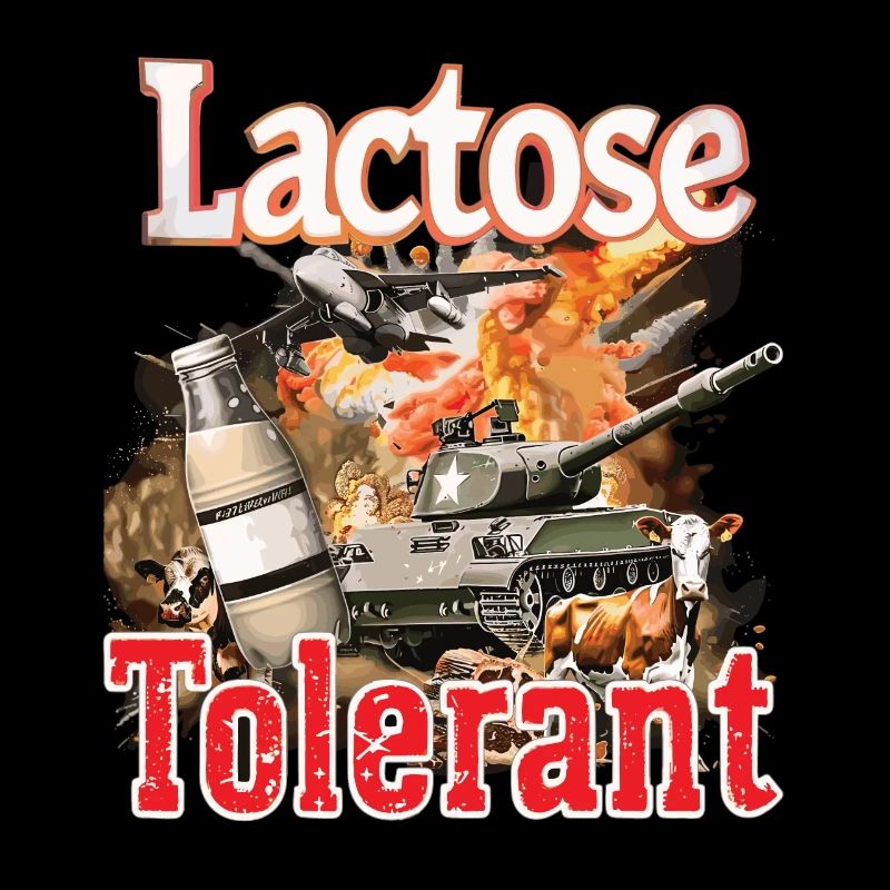 Lactose tolerant or lactose intolerant