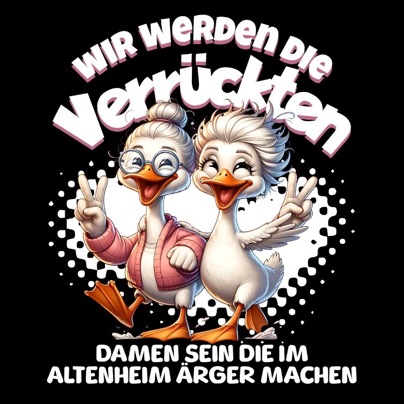 Funny Duck Trouble Make BFF