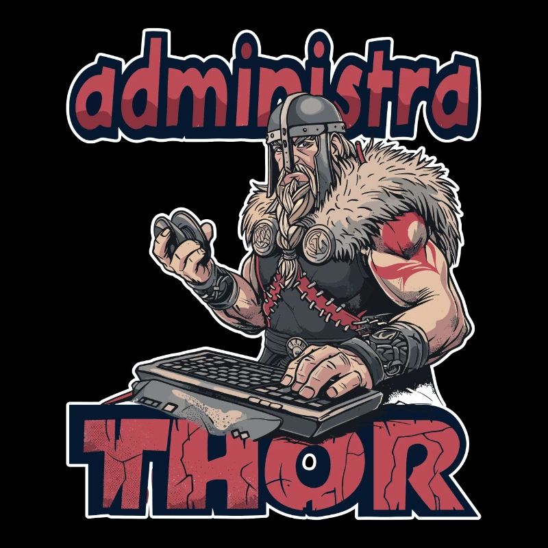 Viking Databaseadministra-thor Nerdy