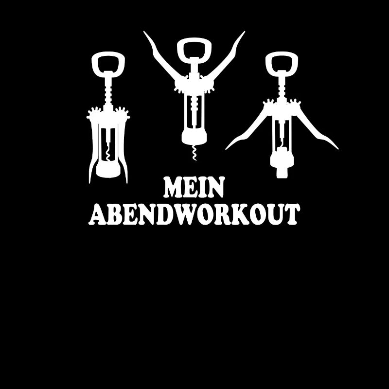 Mein Abendworkout Wein Korkenzieher Geschenk Wein