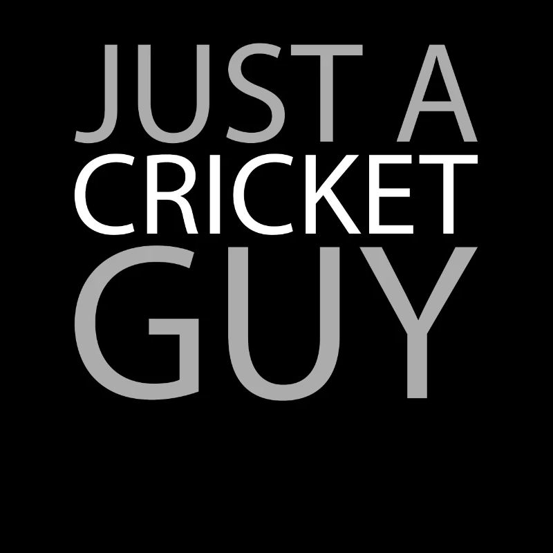 Cricket juste un gars de cricket
