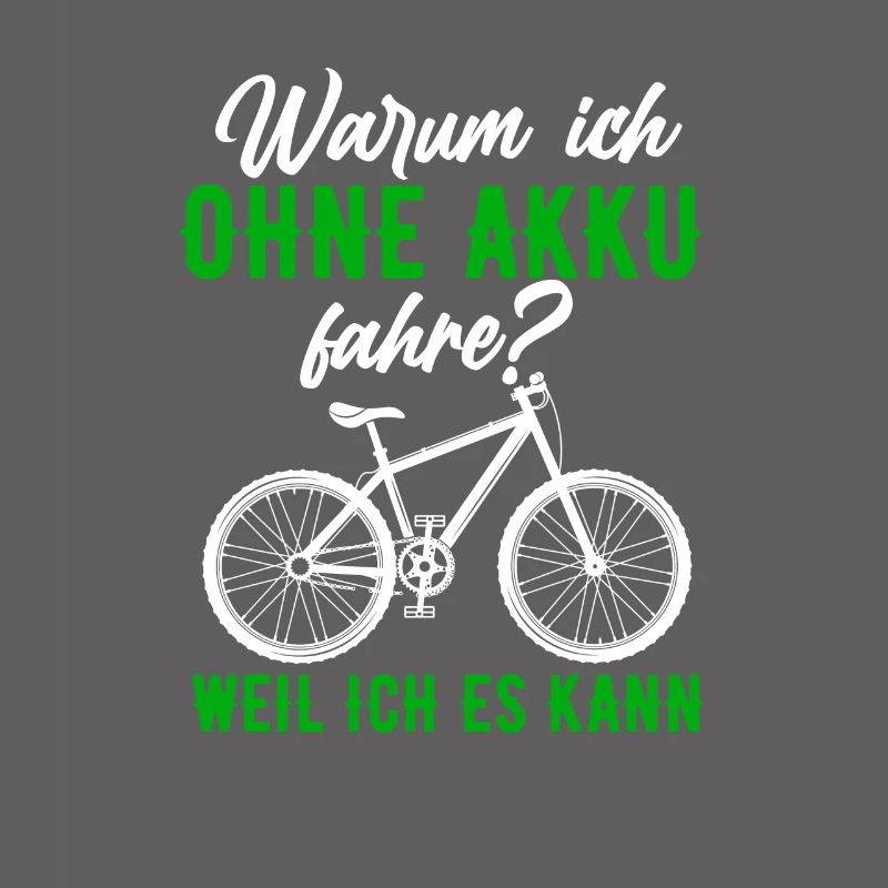 Why I ride without a battery - Because I can