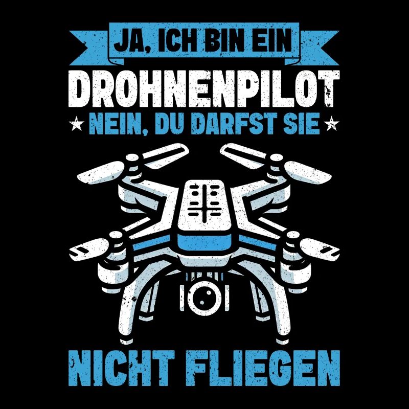 Drone Pilot Quadcopter Flying Quadcopter