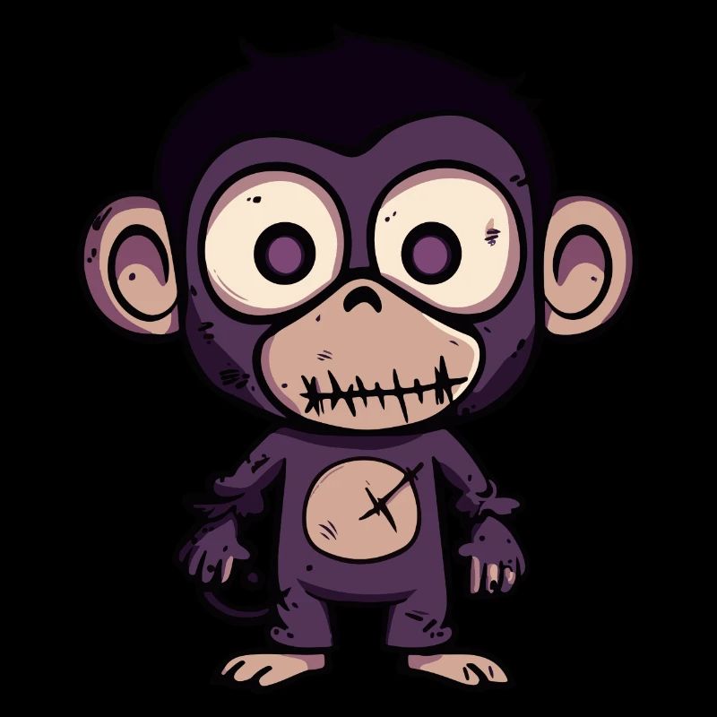 Singe Halloween Zombie