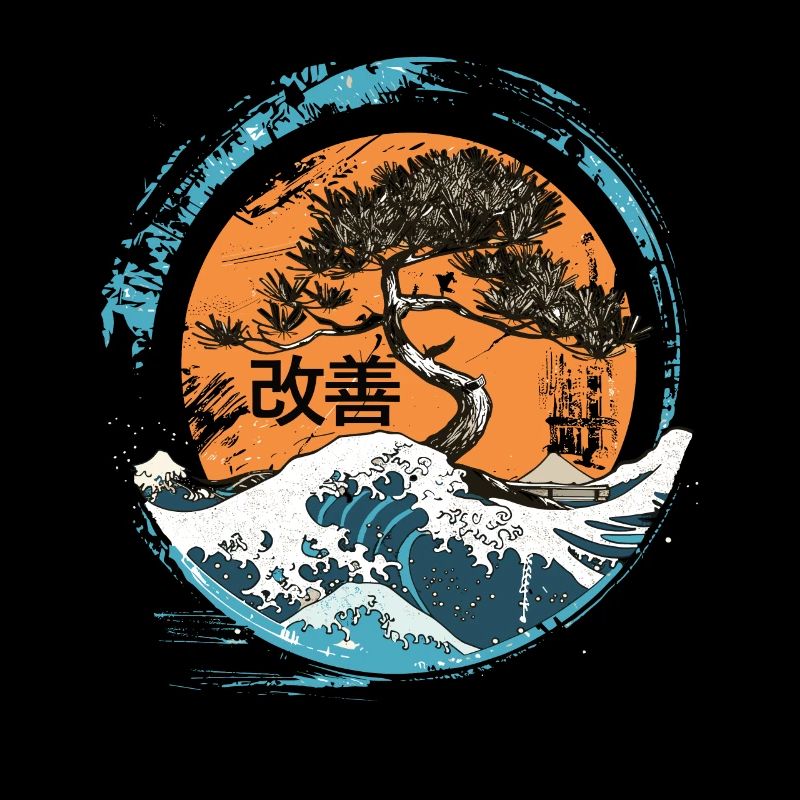 Hiragana Katakana Kaizen-methode Kaizen