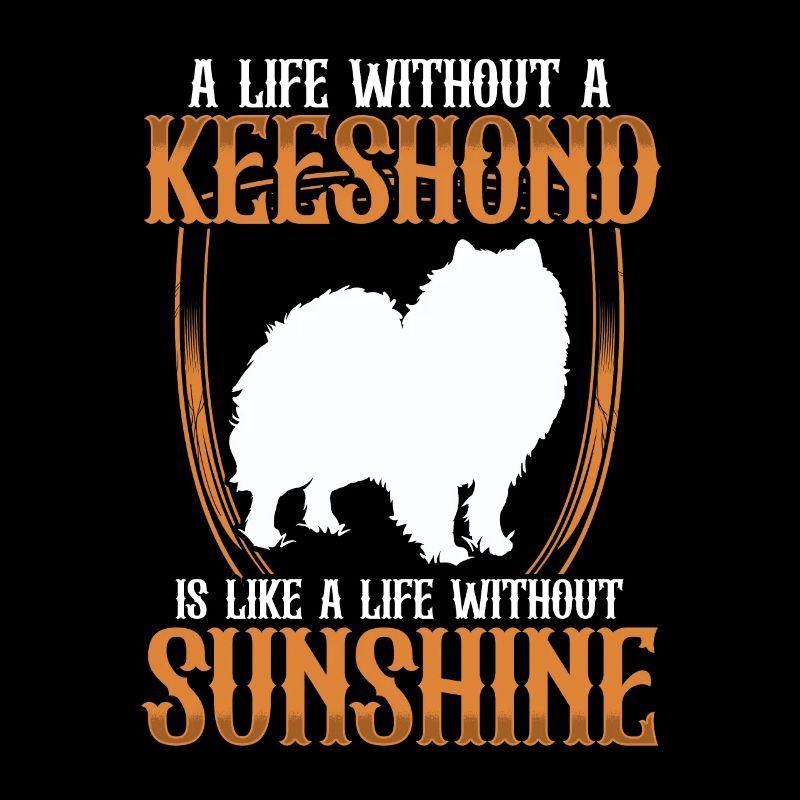 Leben ohne Wolfsspitz Keeshond