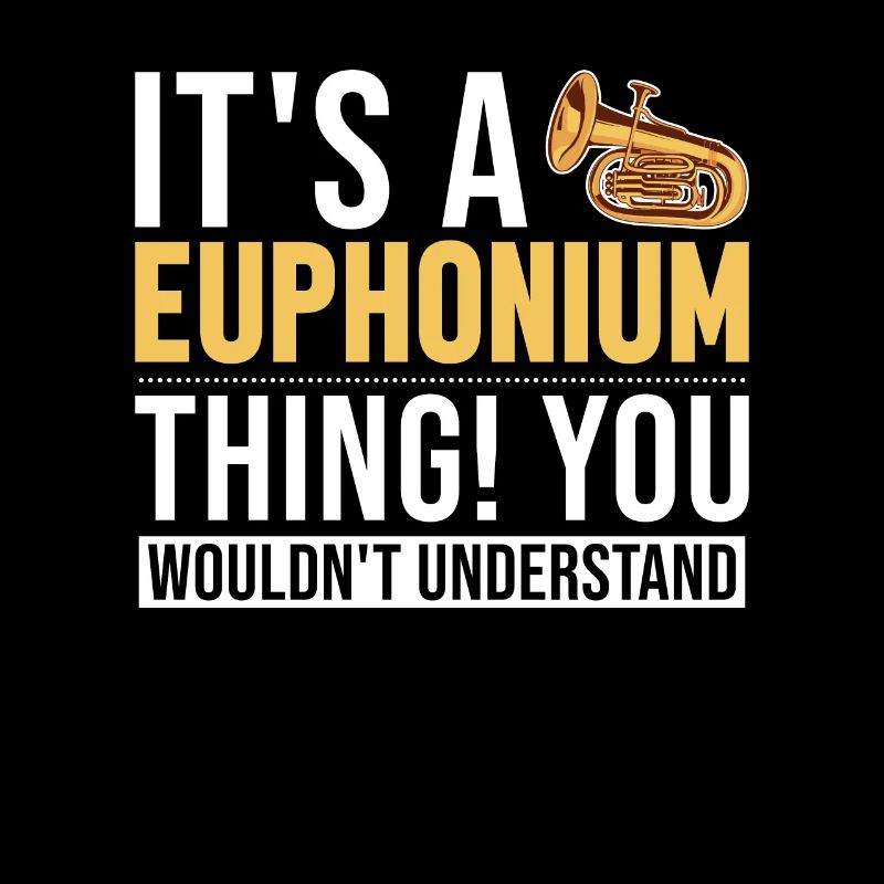 C’est un euphonium, un instrument, un euphoniste