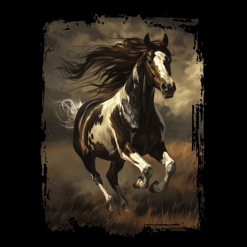 Gemaltes Pferd