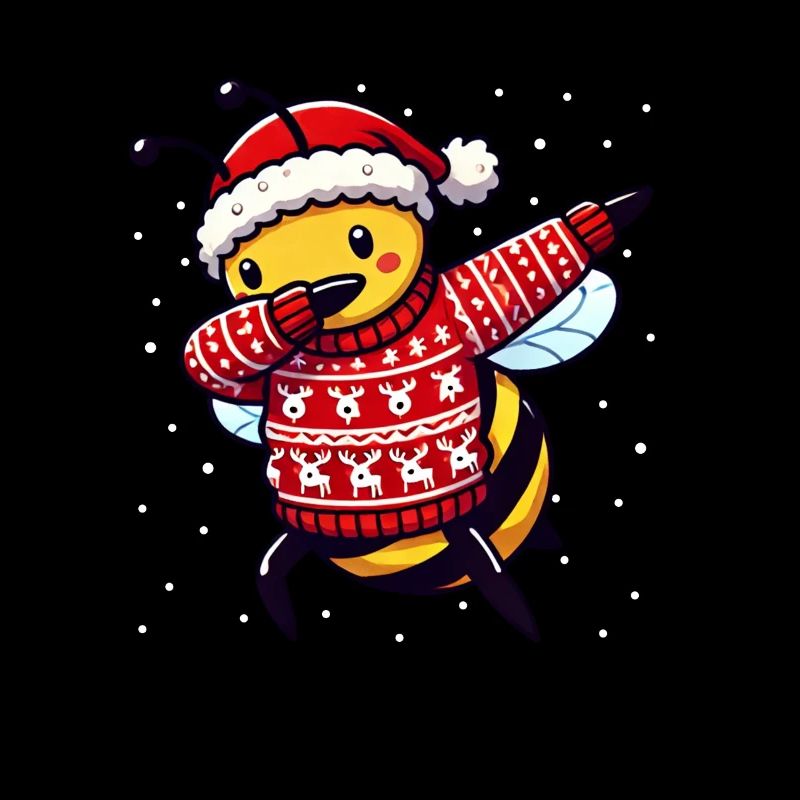 Christmas Bee Beekeeper Bee Ugly Christmas