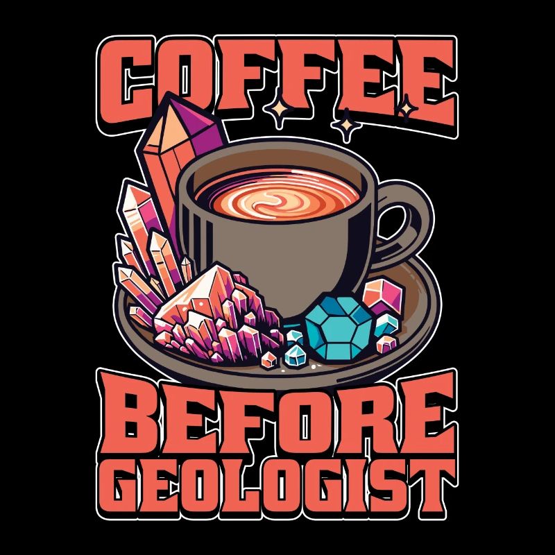 Geologist Coffee Before Geoscientist Coffee Lover